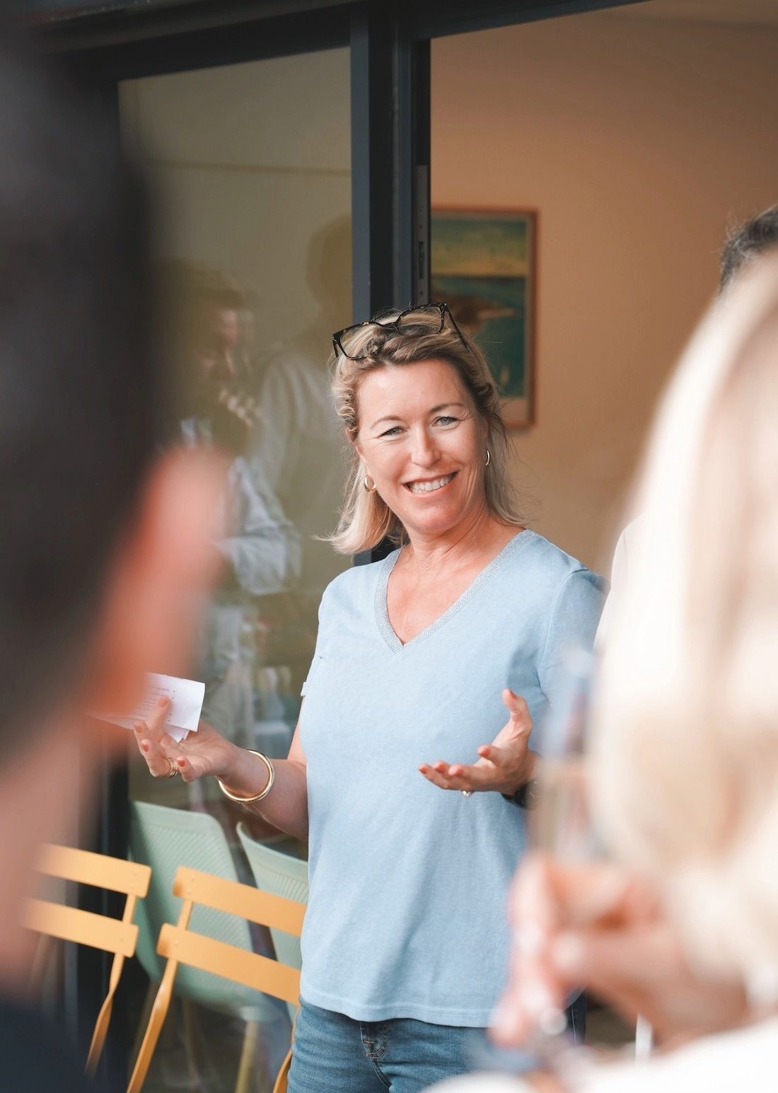 Nadège, fondatrice et gérante du Centre d'Affaires Lorient-Mer