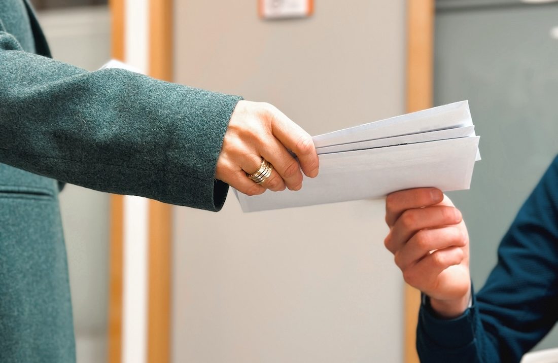 Gestion et remise du courrier au Centre d’Affaires Lorient Mer